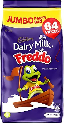 Cadbury Dairy Milk Freddo Jumbo Party Bag 768G | 64Pieces • $56.30