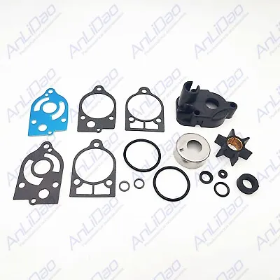 46- 60366A1 Repl Water Pump Impeller Kit Mercury 30 35 40 50 60 70 HP Outboards • $21.90