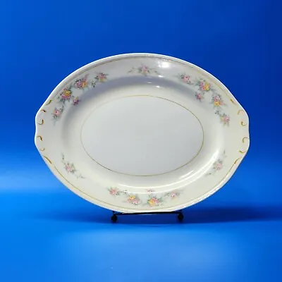 Vintage Homer Laughlin Eggshell Georgian Oval Serving Platter 49N5 - Made In USA • $27.98