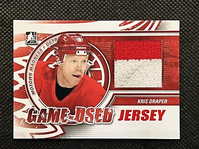 2012-13 Kris Draper ITG Motown Madness Game Used Jersey #M-29 /140 • $9.99