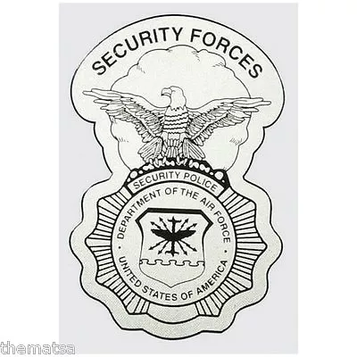 £18.18 • Buy Air Force Security Forces Police Badge Military 5  Decal  