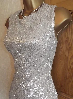 £39.99 • Buy BNWT  ❤️Jane Norman Gold Sequin Mini Wiggle Evening Party Dress Size 14 16