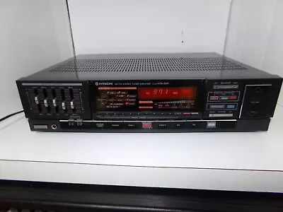 HITACHI Vintage 1980s FM-AM Stereo Receiver Model HTA-55F Made In Japan • $85