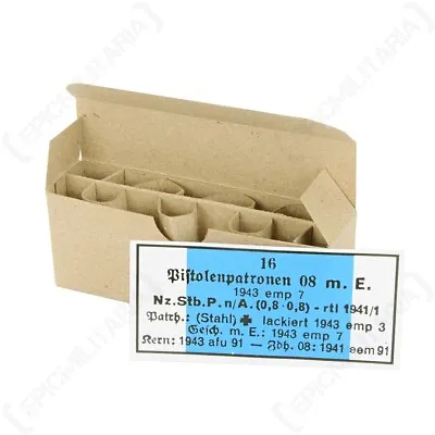 WW2 German 9mm Ammo Box - Military Army Reproduction • $21.95