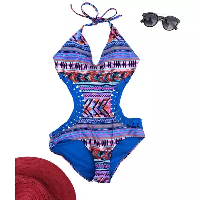 Coral Tropics By Apollo Swimwear One Piece Bathing Suit • $10.91