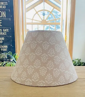 New Handmade Lampshade In Susie Watson Sprig Fabric Dusky Pink Drum Or Tapered • £28