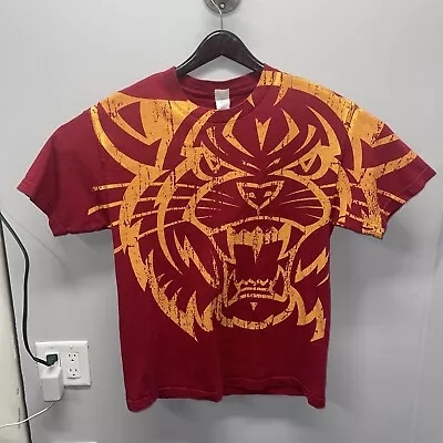 Alstyle Apparel Lion Print VTG T-shirt Big Print Sz L J340 • $19.49