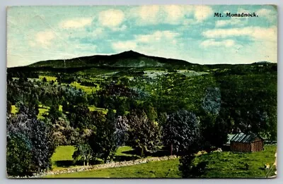 RPO Railway Post Office  Mt. Monadnock  New Hampshire  Postcard  1911 • $7.50