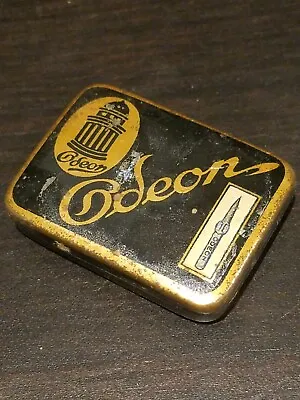 Gramophone Phonograph Needle Tin Nadeldose Odeon With Extra Loud Needle Image  • $20