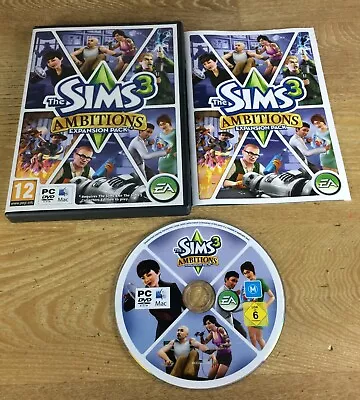 £5.95 • Buy THE SIMS 3 AMBITIONS PC DVD / Apple MAC Add-On Expansion Pack SIMS3 FAST POST