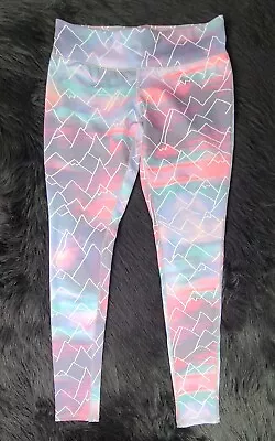 Mossimo Supply Co Leggings SZ(M) Multicolor Mountain  • $6.99