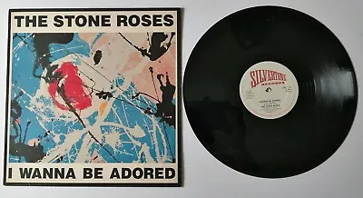 The Stone Roses 12  - I Wanna Be Adored - Silvertone Records -1991 • £20