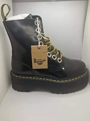 Doc Martens Jadon Max Women’s Size 7 High Platform Black Boots New With Tags • $149.99