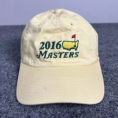 Masters 2016 Gray Golf Adjustable Hat/Cap American Needle • $12.74