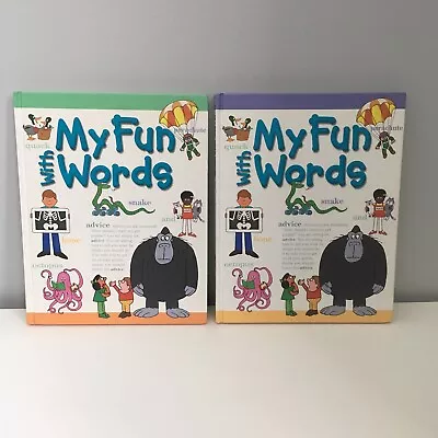 My Fun With Words Kids Dictionary Set A-K L-Z Homeschool Educational Humorous • $9.90