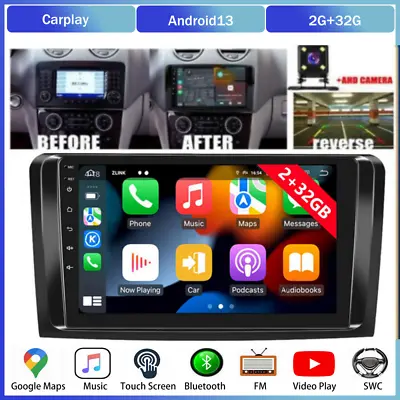 Carplay For Mercedes Benz ML350 ML5550 GL350 GL450 GL550 Radio Android GPS NAVI  • $151