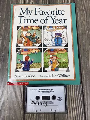 My Favorite Time Of Year Book And Cassette Tape By Susan Pearson 1988 • $10.19