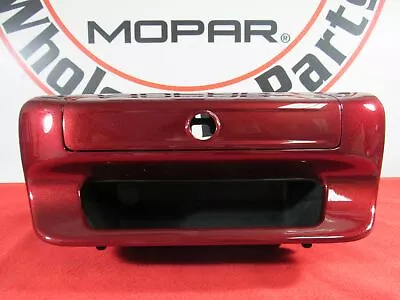 DODGE RAM 1500 DT Delmonico Red Tailgate Handle NEW OEM MOPAR • $127.14