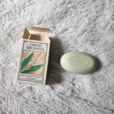 Vintage Sarah Michaels Lily Of The Valley Bar Soap In Box New • $12