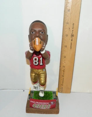$75 • Buy AS IS Display Box San Francisco 49ers Terrell Owens #81 NFL BobbleHead Doll Gift