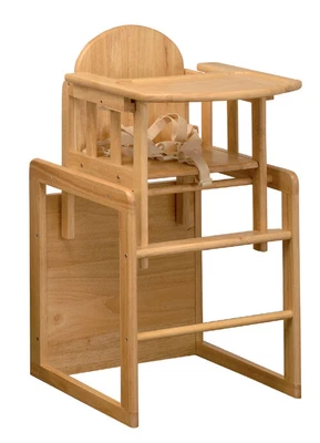 £79.82 • Buy East Coast Baby Nursery Feeding Highchair Seat And Table All Wood