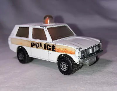 MATCHBOX RANGE ROVER 3.5 V8 Police Car No20 Rolamatics #83 White 1975 Used • £4.40
