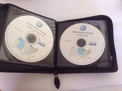 06 2007 2008 VW PASSAT JETTA GTI Eos VR6 NAVIGATION DISC Set DVD 5B 10x Disc Oem • $183.99