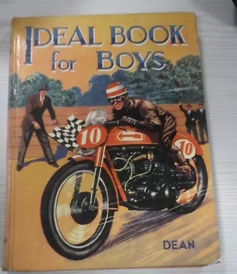 Ideal Book For Boys Vintage Story Book Hardback Dean & Son • £4.99