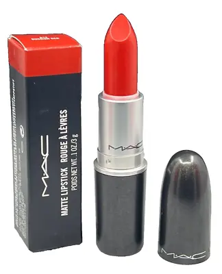 MAC Matte Lipstick #Russian Red- 0.1oz/3g (NIB) • $28.88