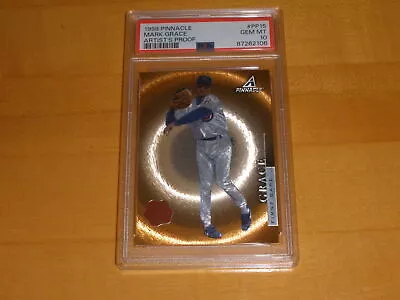 1998 Pinnacle Artist's Proof PP15 Mark Grace PSA 10 *Set Break* • $20.50