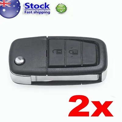 2X 2Button Remote Flip Key Shell Case Suitable For Holden Commodore VE UTE Wagon • $27.99