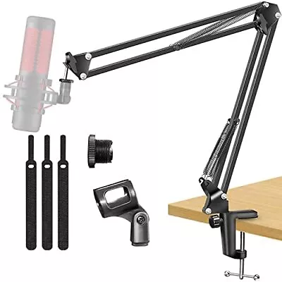 Soporte De Microfono De Escritorio Con SuspensiÃ³n Ajustable Brazo Para Micro... • $18.99