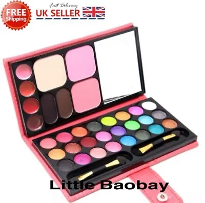 Girls Princess Pretty Makeup Set Pink Sparkling Make Up Kid Children Kit Gift UK • £6.88