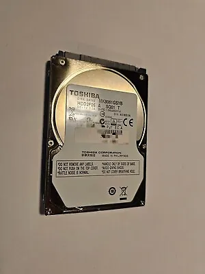 Toshiba MK8061GSYB 80Gb SATA 2.5  Server HDD Industrial Grade • $230