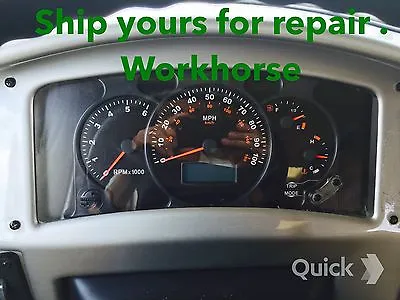 Motorhome Speedometer Cluster REPAIR SERVICE. Workhorse Chassis Speedometer . • $195