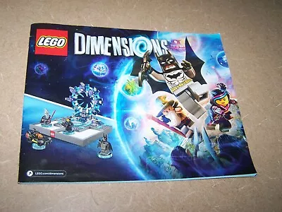 Lego Dimensions Instruction Book • $3