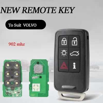 902MHz KR55WK49266 Smart Keyless Remote Key For VOLVO S60 S80 V40 XC60 2015-2023 • $35.21