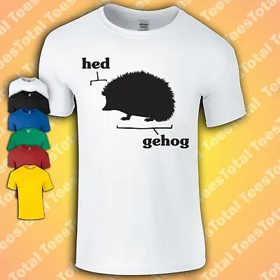 Hedgehog T-Shirt | Funny | Hed | Head | Dad Joke • £15.29