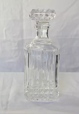  Mikasa Crystal  Pattern Blown Decanter With Stopper.  May Be Interlude • $35