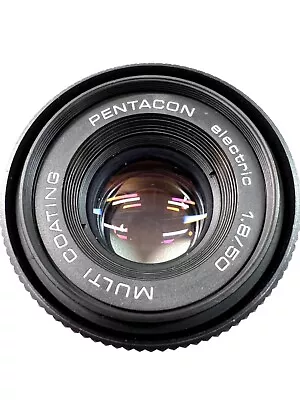 Pentacon Electric F/1.8 50mm Multi Coating Lens M42 Mount Late Production Model • $99.99