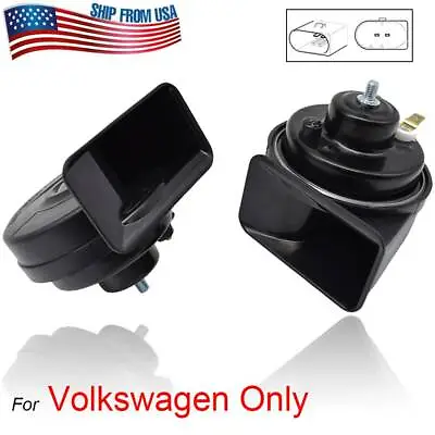 Snail Horn For VW Volkswagen Jetta Passat Tiguan Golf T5 EOS Caddy Polo Sharan • $21.99