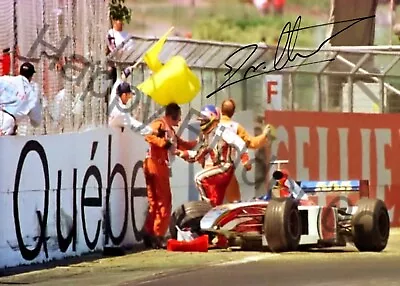 Wall Of Champions Jacques Villeneuve Canada Beautiful Formula 1 Signed 7x5 Photo • £5.99