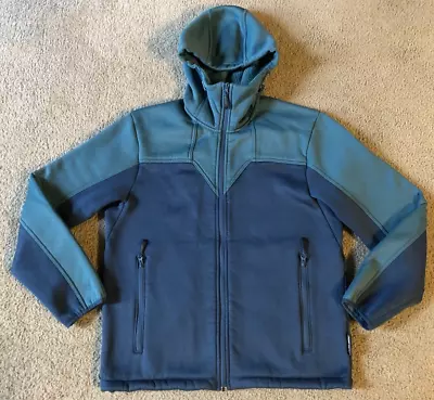 Alaskan Hardgear Men's Zip Front Sherpa Lined Hooded Sweatshirt - Size Medium • $20