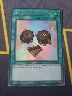 The Flute Of Summoning Kuriboh - GFP2-EN152 - Ultra Rare - 1st Edition - YuGiOh • £0.99
