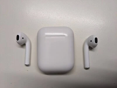 $33.50 • Buy Genuine Apple AirPods 1st Generation. Left Earphone Right Earphone Charging Case