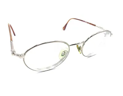 Gucci Vintage GG 2609 002 Gold Round Eyeglasses Frames 49-19 135 Italy Designer • $89.99