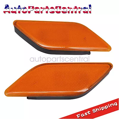 Fits Mercedes-Benz E350 Pair Front Side Marker Light 2010-2013 • $14.29