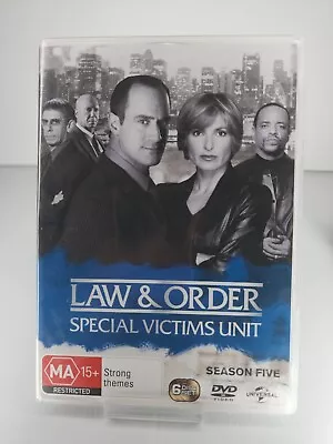 Law And Order - Special Victims Unit : Season 5 DVD 2003 Mariska Hargitay Chris • $8.32