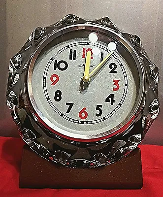 Vintage Collectible MAYAK USSR Shelf Crystal Clock MAJAK  • $35
