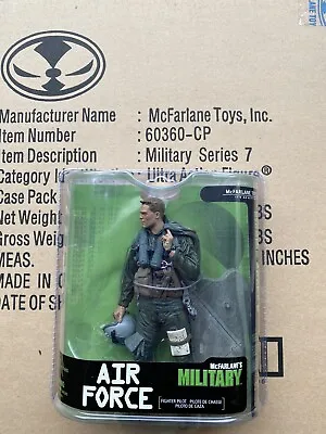 McFARLANE MILITARY SERIES 7 AIR FORCE FIGHTER PILOT CASE FRESH • $119.99